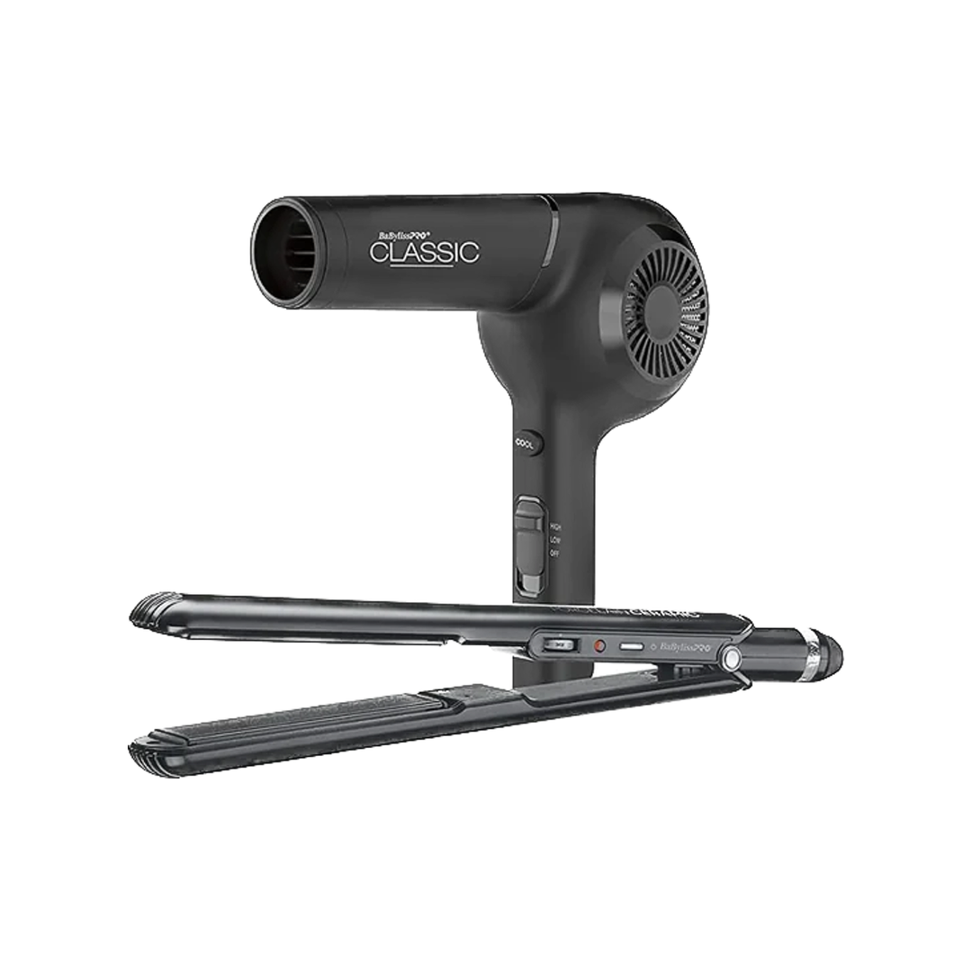 Combo Classic Secadora y Plancha BaBylissPRO BPPP4UC