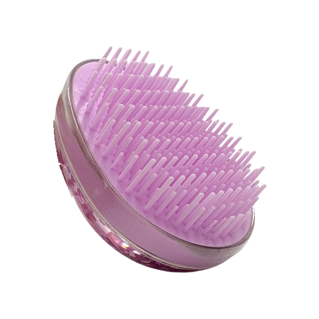 Cepillo Rosa para Masajear el Cuero Cabelludo Home Beauty 1 Pieza