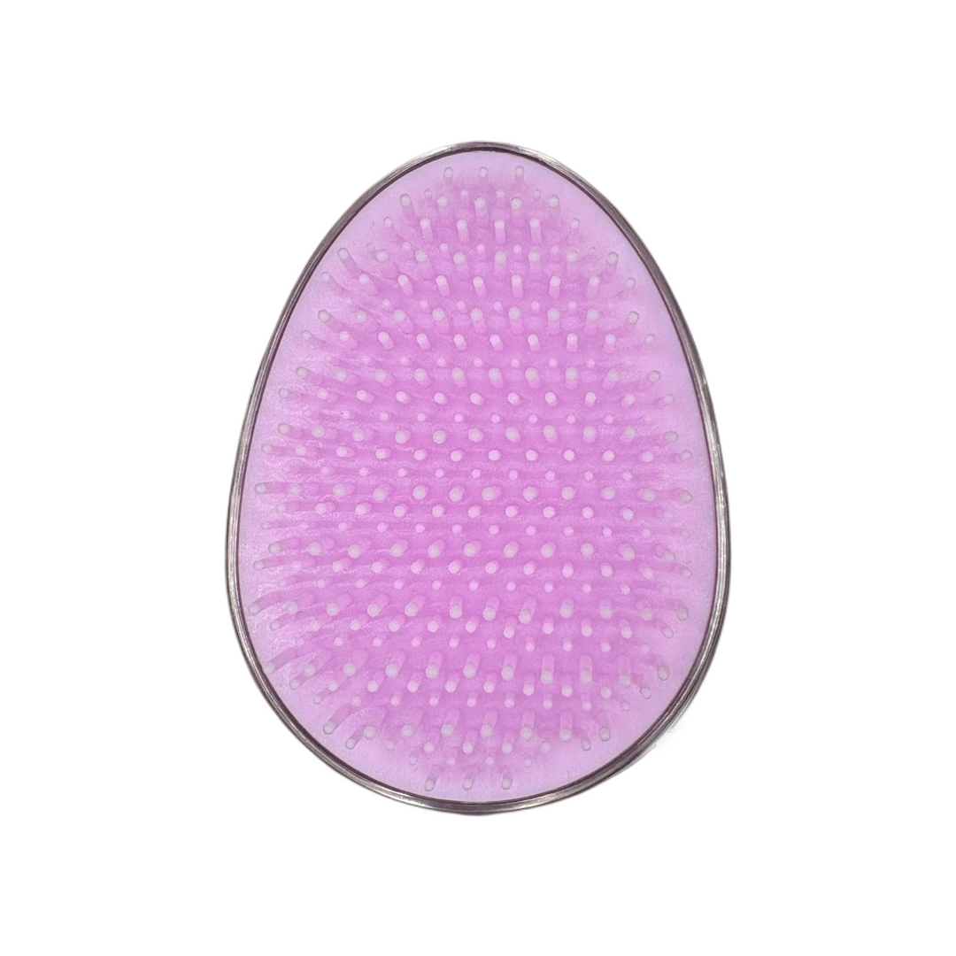 Cepillo Rosa para Masajear el Cuero Cabelludo Home Beauty 1 Pieza