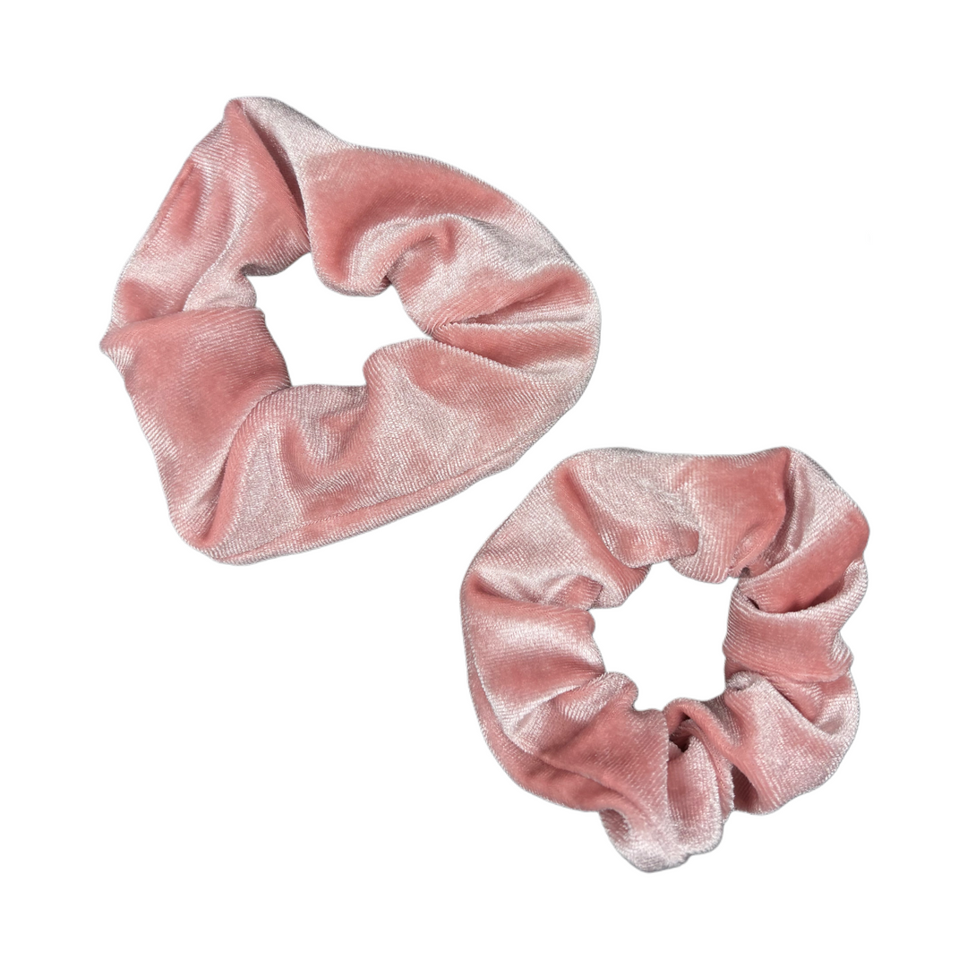 Donas para el Cabello (Scrunchie) Rosa Home Beauty 2 Piezas Medianas