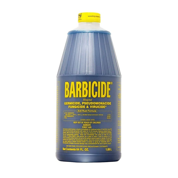 Barbicide de 1.89 L para Desinfección con 2 Clippercide de 425 g