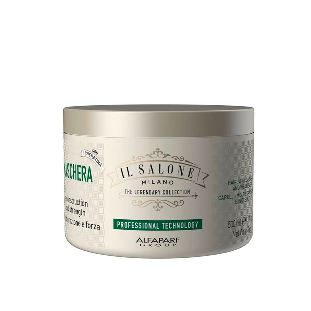 Mascarilla con Keratina para Cabellos muy Dañados Il Salone