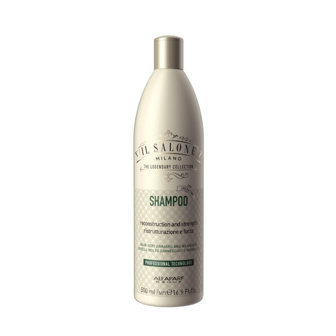 Shampoo con Keratina para Cabello Dañado Il Salone Alfaparf 500 ml