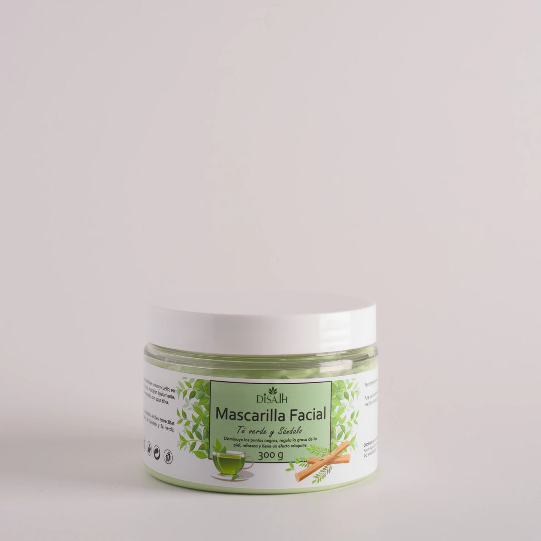 Mascarilla Facial Té Verde y Sándalo Disalh 300 gr