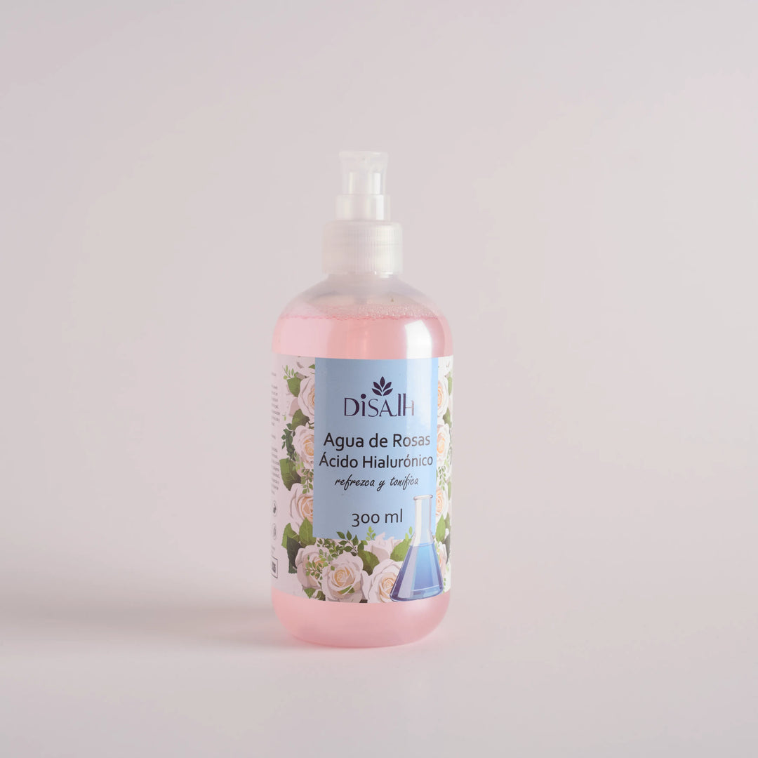 Agua de Rosas con Ácido Hialurónico Disalh 300 ml