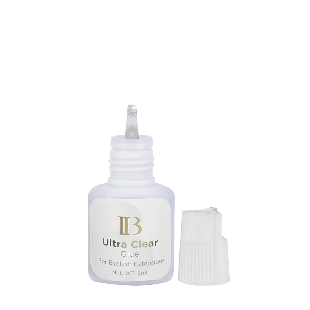 Adhesivo para Extensiones de Pestaña Tapa Blanca Ultra Clear 5 ml