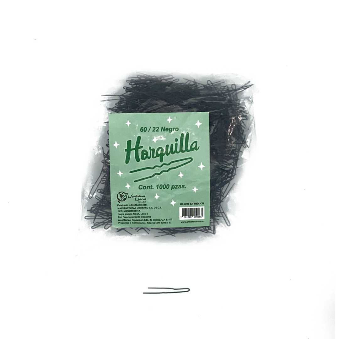 Horquilla 60/22 Negra con 1000 piezas Alma