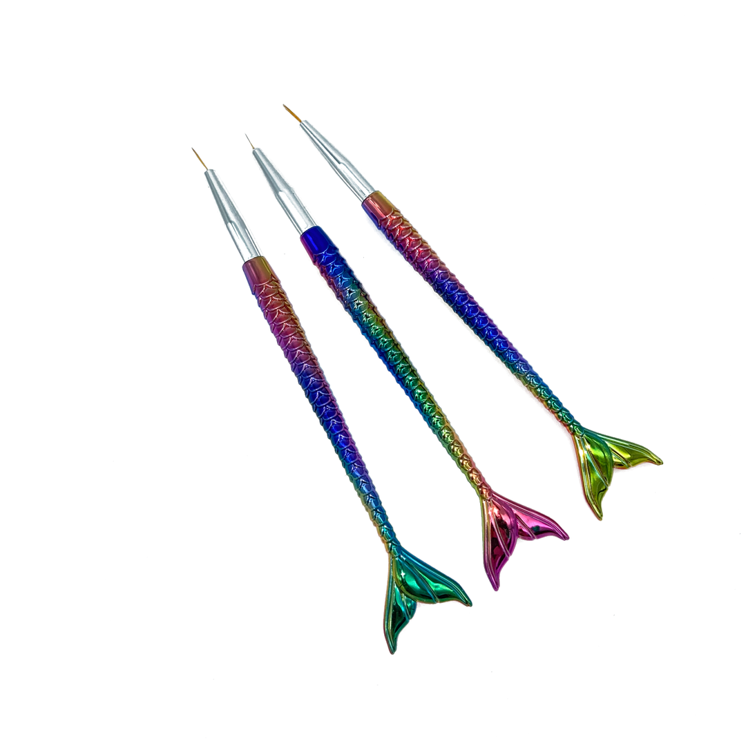 Juego de Pinceles para Decorar con 3 piezas Touche