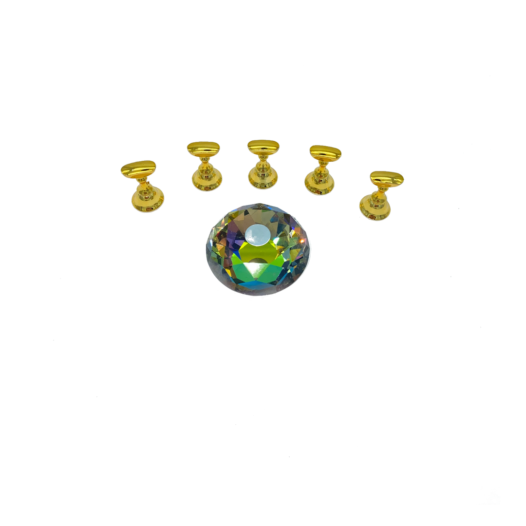 Exhibidor Forma Diamante para Tips
