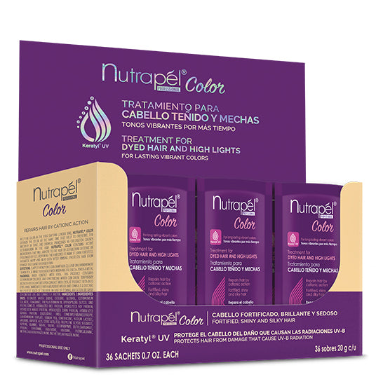 Tratamiento para Cabello Teñido y Mechas con 36 sobres 20g c/u
