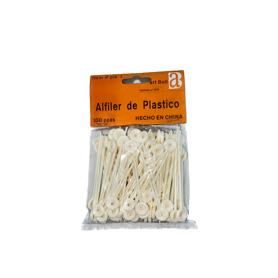 Alfiler de Plástico con 100 piezas Artbell