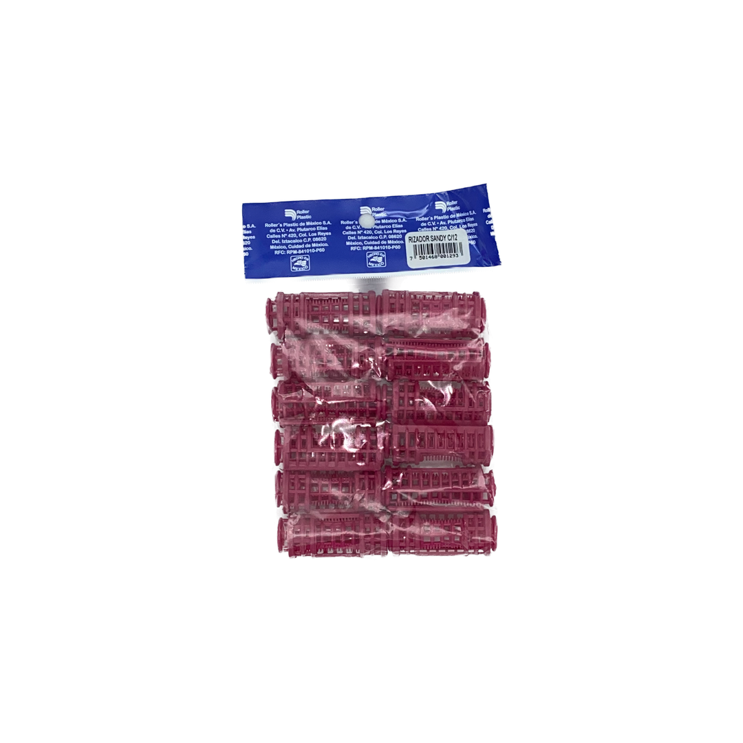 Tubo con ∅ de 1.7 cm (0.67") con Tapa con 12 piezas