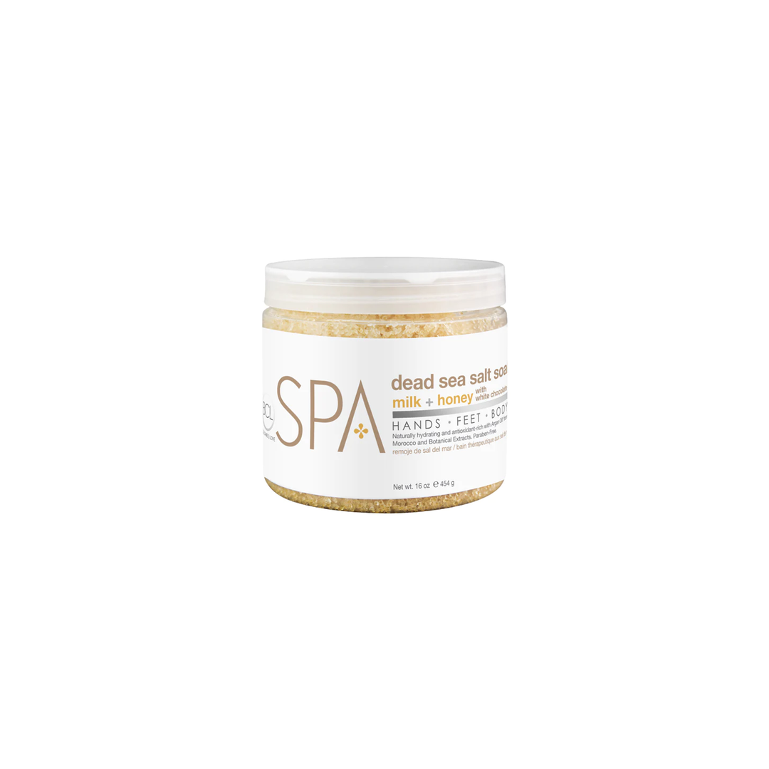 Dead Sea Salt Soak Milk + Honey with White Chocolate BCL SPA