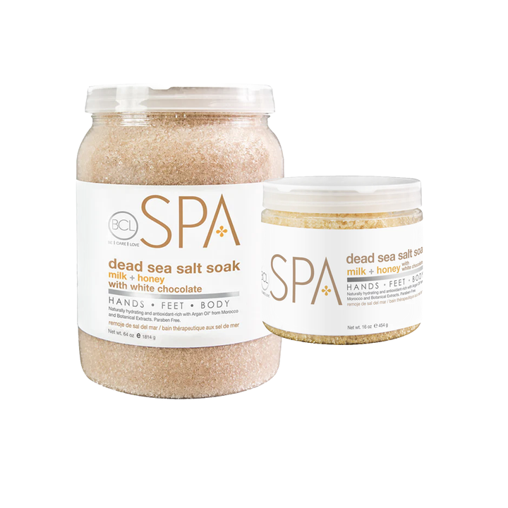 Dead Sea Salt Soak Milk + Honey with White Chocolate BCL SPA