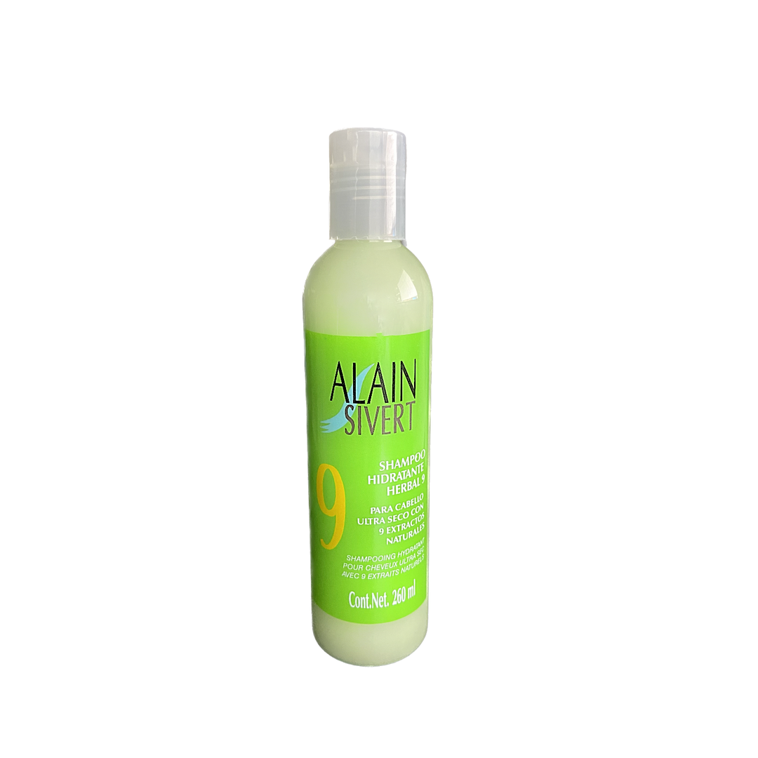 Shampoo Hidratante Herbal 9 Alain Sivert 260ml