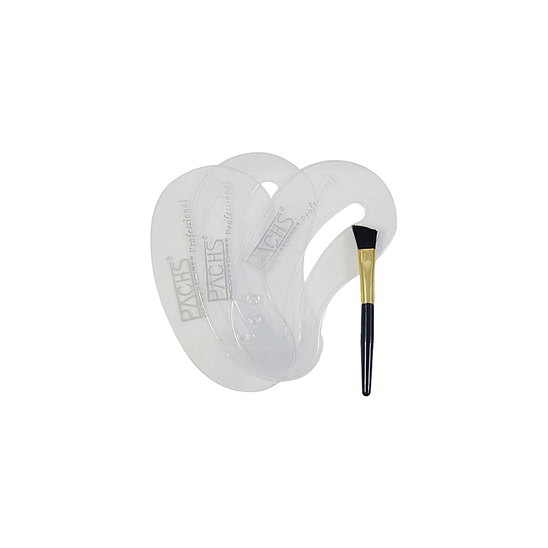 Kit de Cejas con Plantillas y Pincel Pachs
