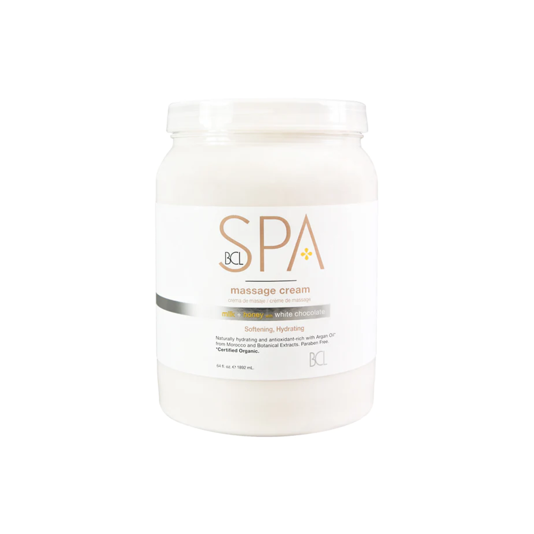 Massage Cream Milk + Honey with White Chocolate BCL SPA