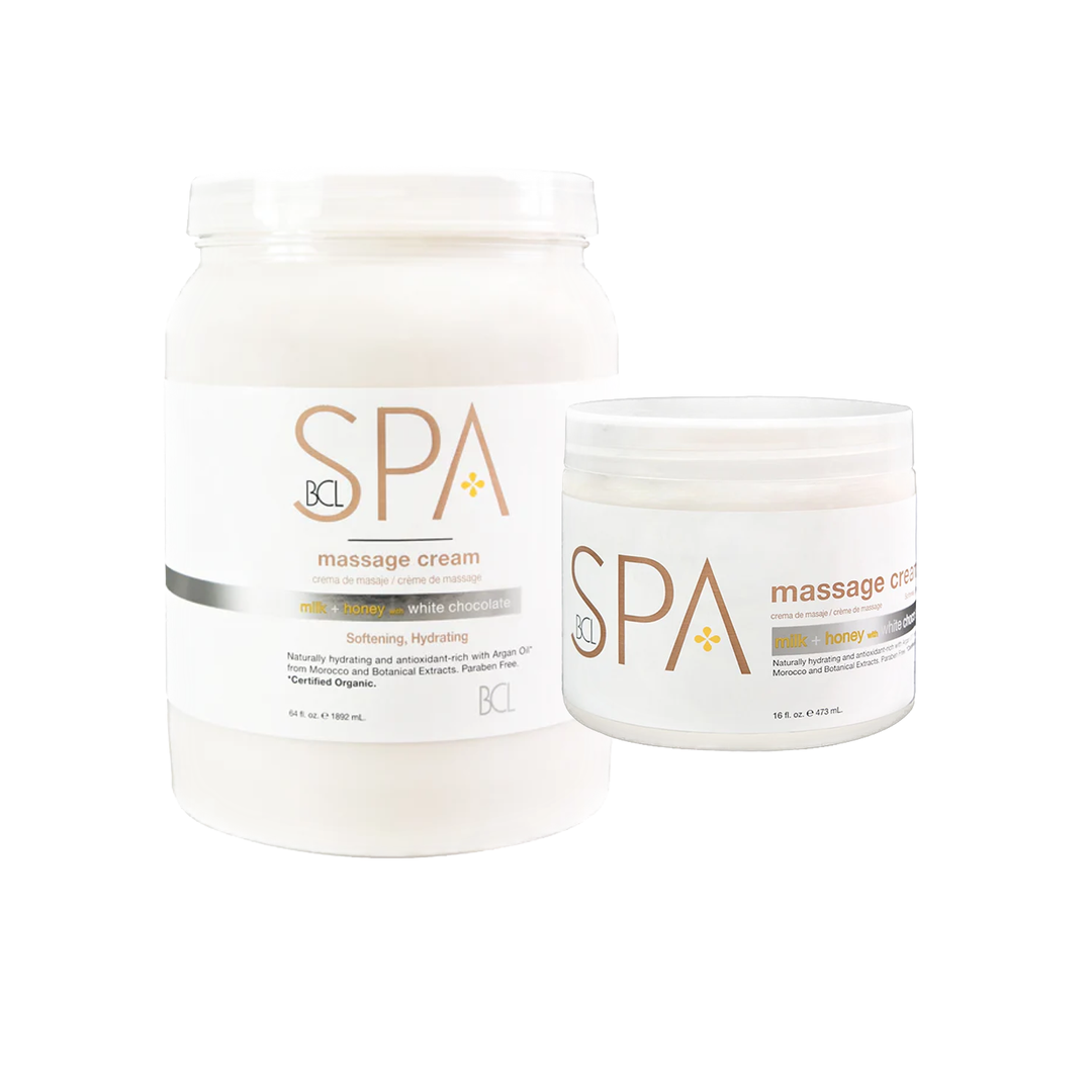 Massage Cream Milk + Honey with White Chocolate BCL SPA