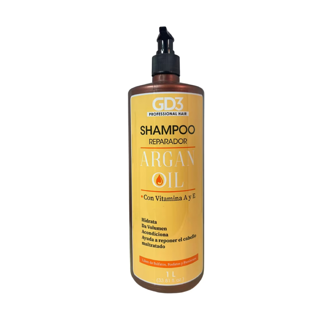 Shampoo Reparador Argan Oil GD3 1Lt
