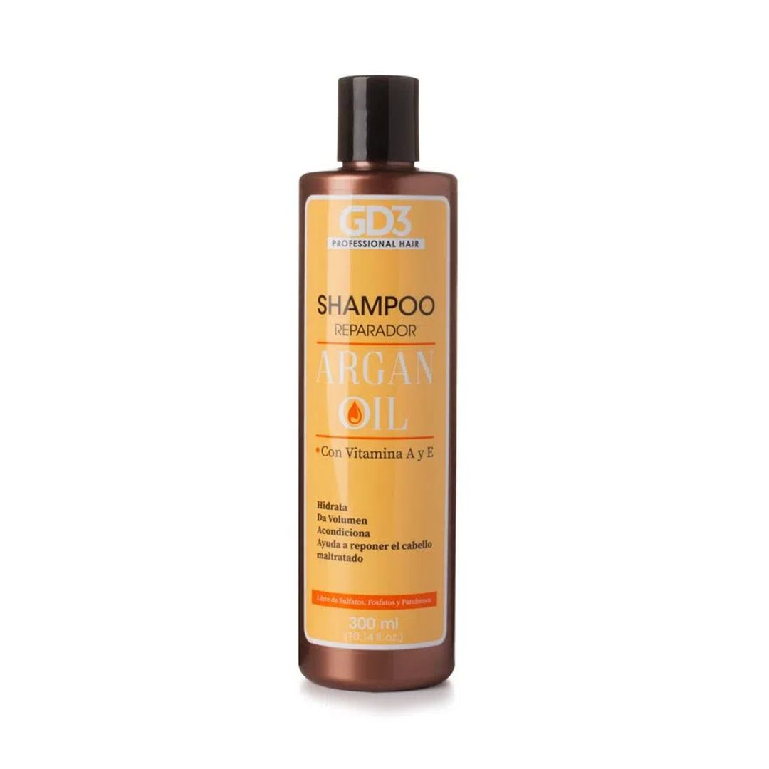 Shampoo Reparador Argan Oil GD3 300ml