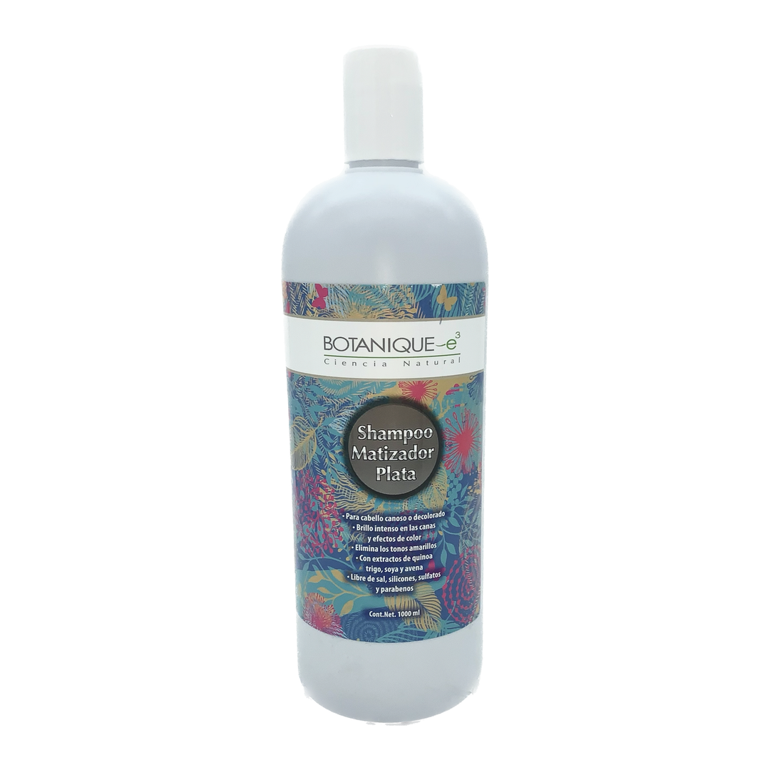 Shampoo Matizador Plata Botanique 1L
