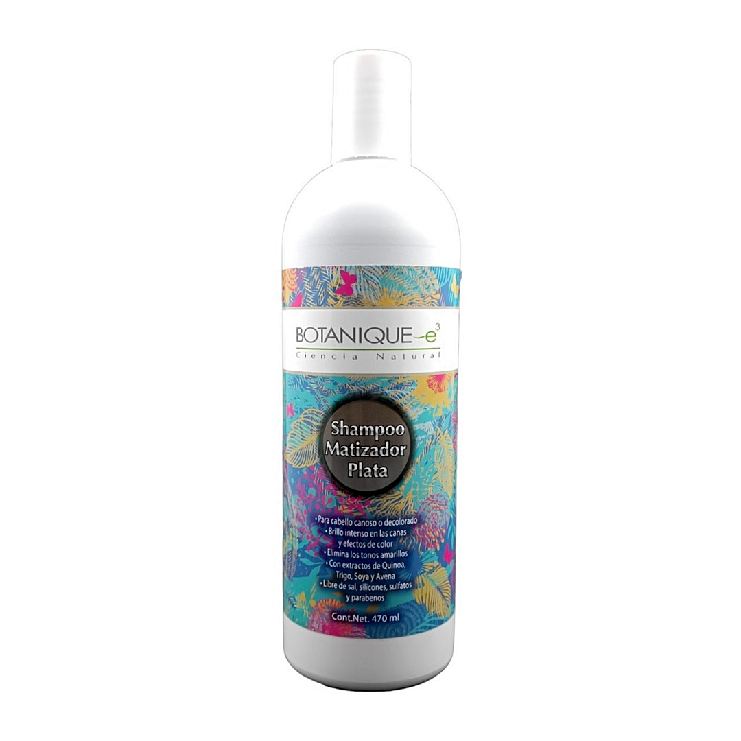 Shampoo Matizador Plata Botanique 470ml