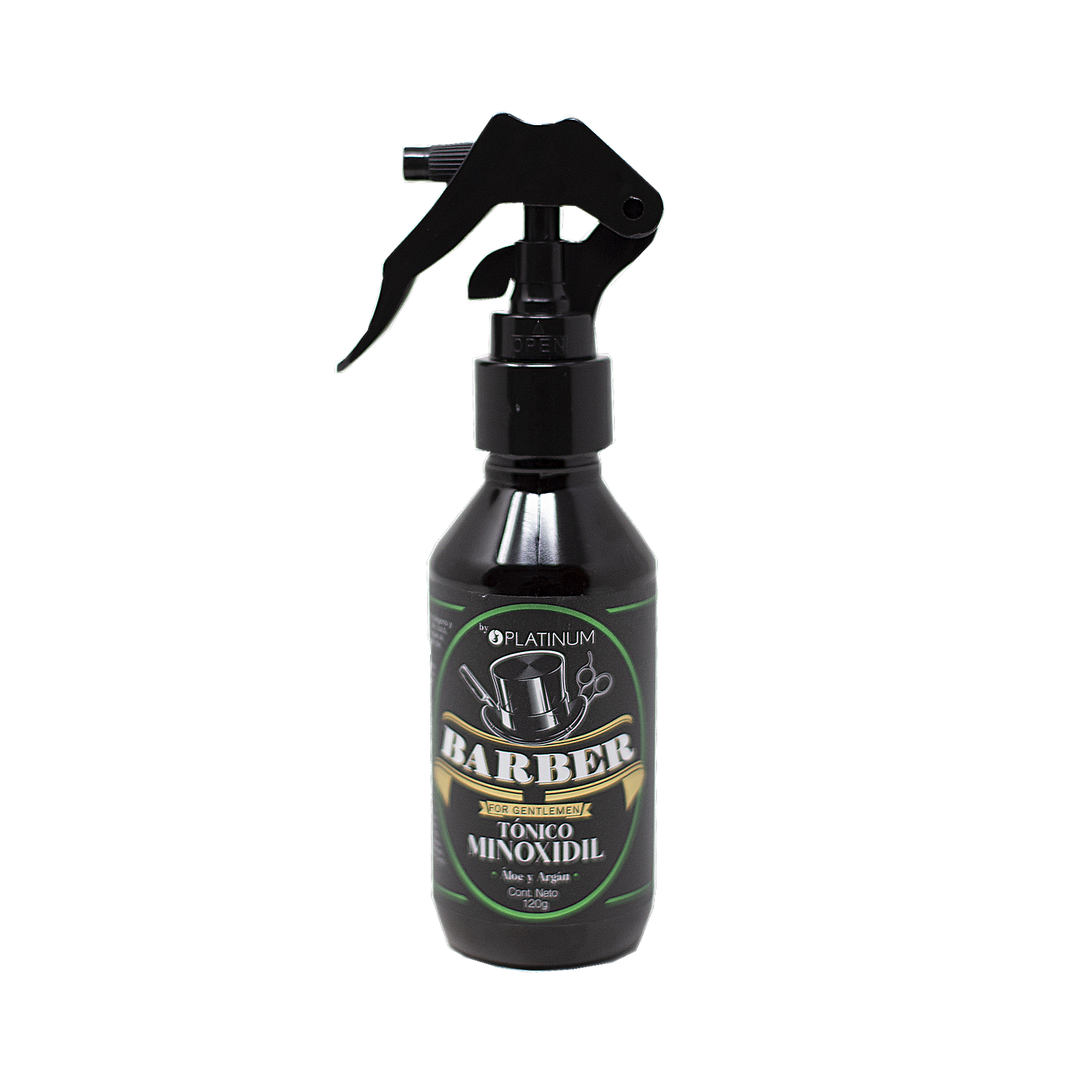 Tónico con Minoxidil, Argán y Áloe Barber 120 g