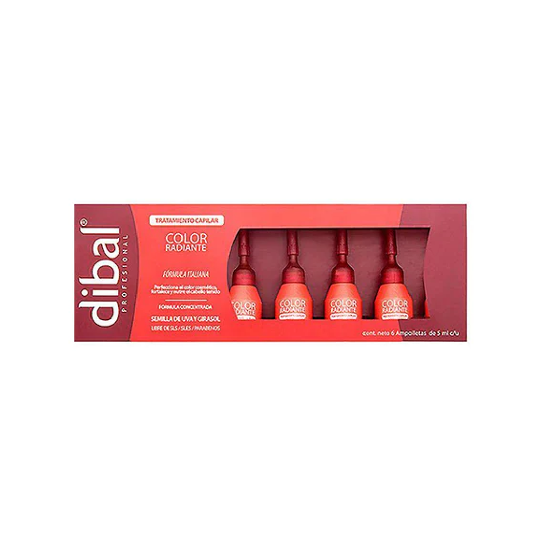 Color Radiante Dibal 6 Ampolletas de 5 ml