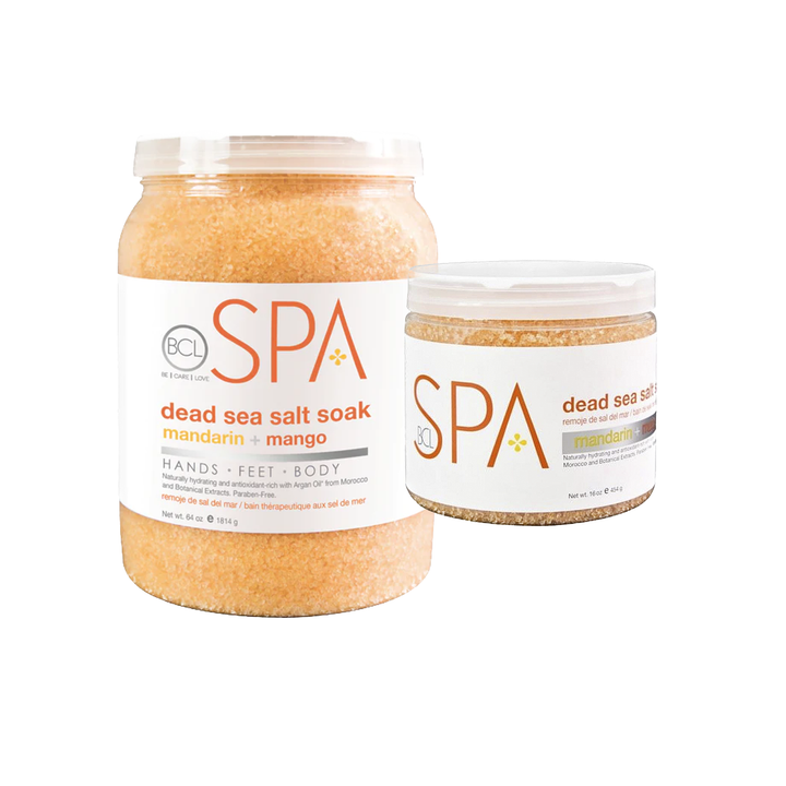 Dead Sea Salt Soak Mandarin + Mango BCL SPA