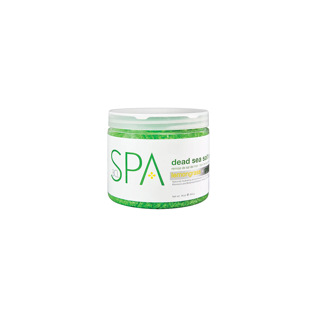 Dead Sea Salt Soak Lemongrass + Green Tea BCL SPA