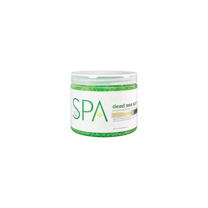 Dead Sea Salt Soak Lemongrass + Green Tea BCL SPA