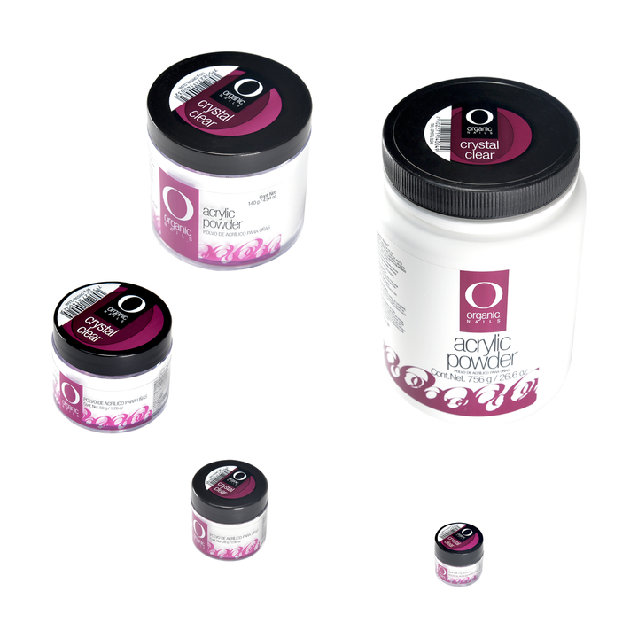 Acrílico Crystal Clear Organic Nails