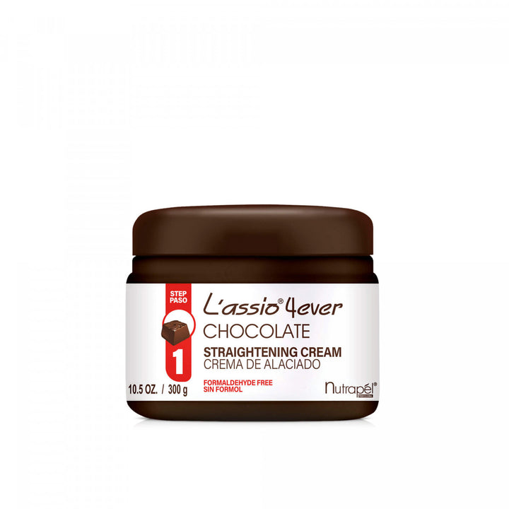 Chocolate L´assio 4ever Kit de Alaciado Permanente, 2 con 300g c/u