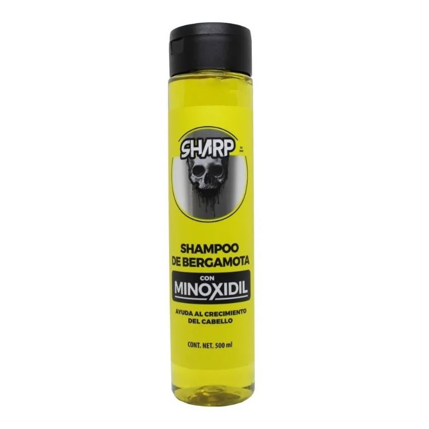 Shampoo de Bergamota con Minoxidil Sharp 500ml