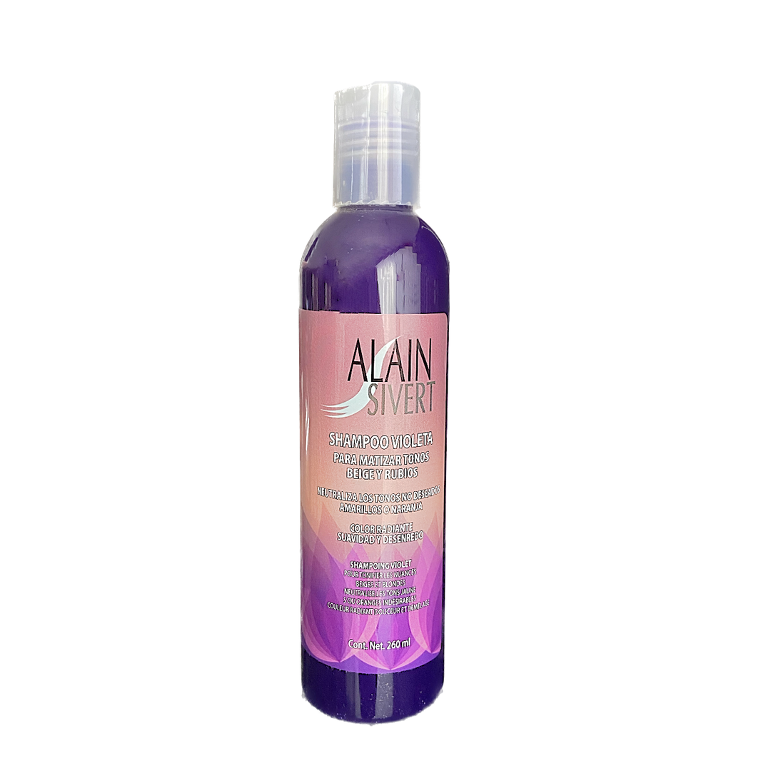 Shampoo Violeta Matizador Alain Sivert 260ml