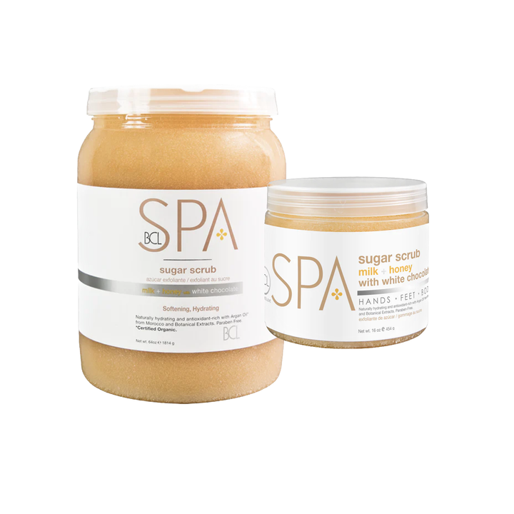 Sugar Scrub Milk + Honey with White Chocolate BLC SPA