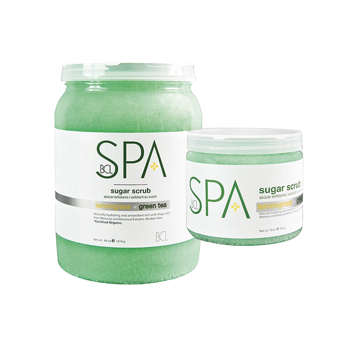 Sugar Scrub Lemongrass + Green Tea BLC SPA