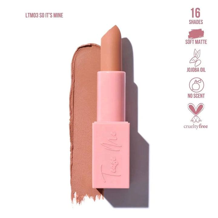 Labial Matte En Barra Tease Me Beauty Creations