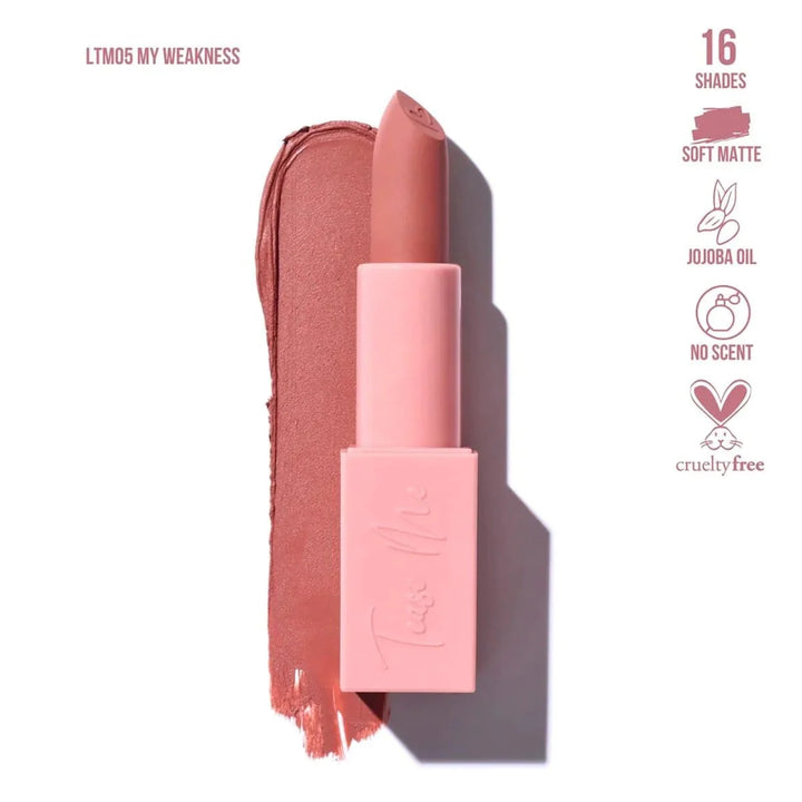 Labial Matte En Barra Tease Me Beauty Creations