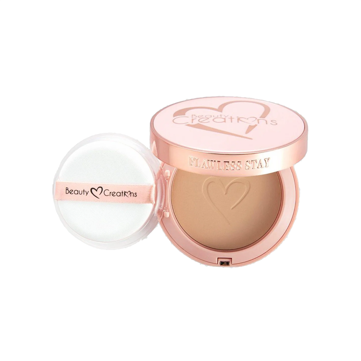 Flawless Stay Powder Foudation Base en Polvo Beauty Creations
