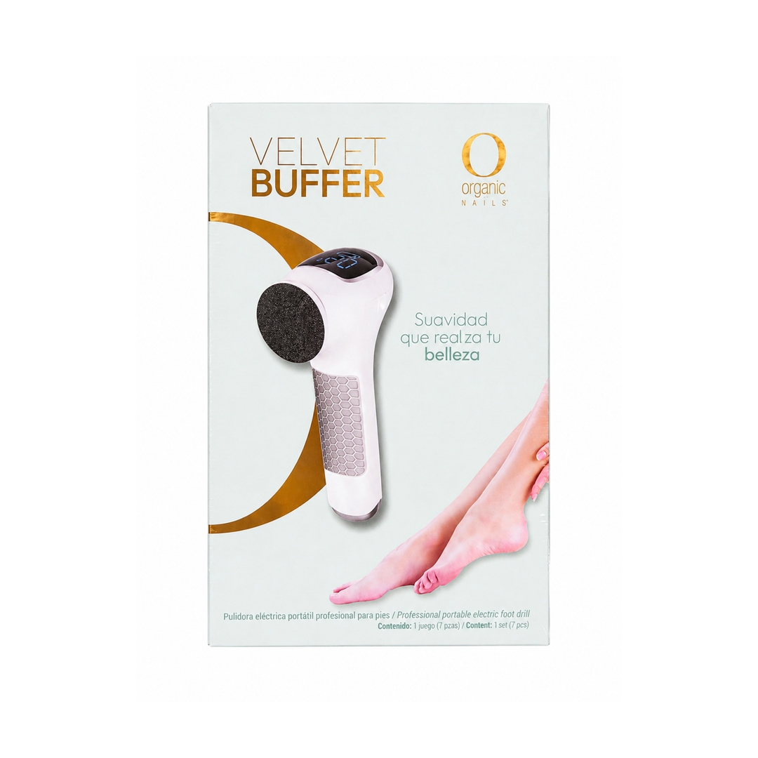 Pulidora electrica portátil profesional para pies Organic Nails