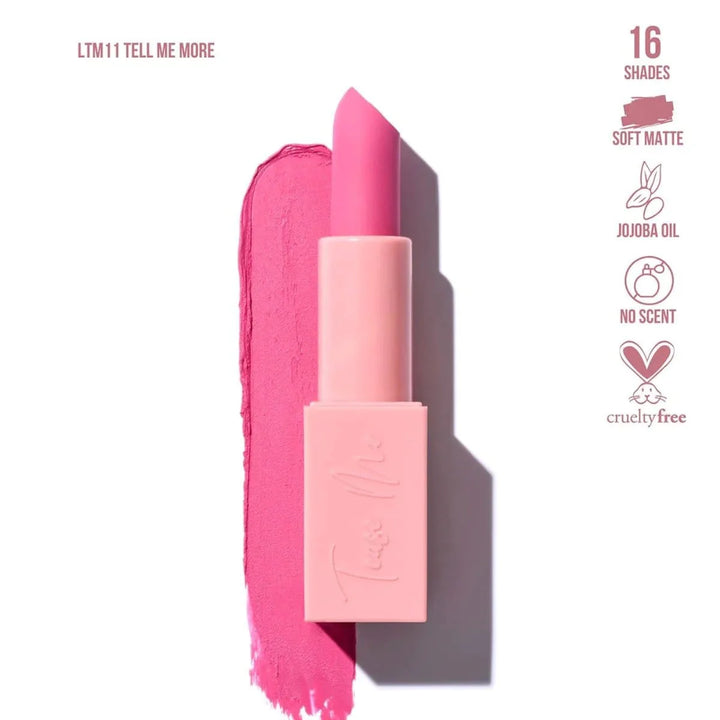 Labial Matte En Barra Tease Me Beauty Creations