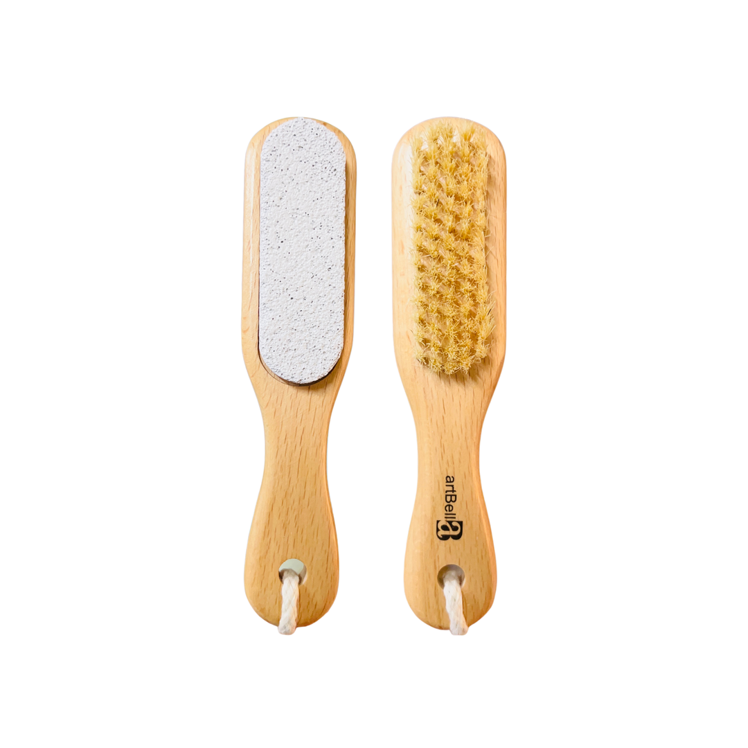 Cepillo 2 en 1 para pies Artbell