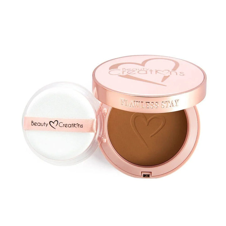 Flawless Stay Powder Foudation Base en Polvo Beauty Creations