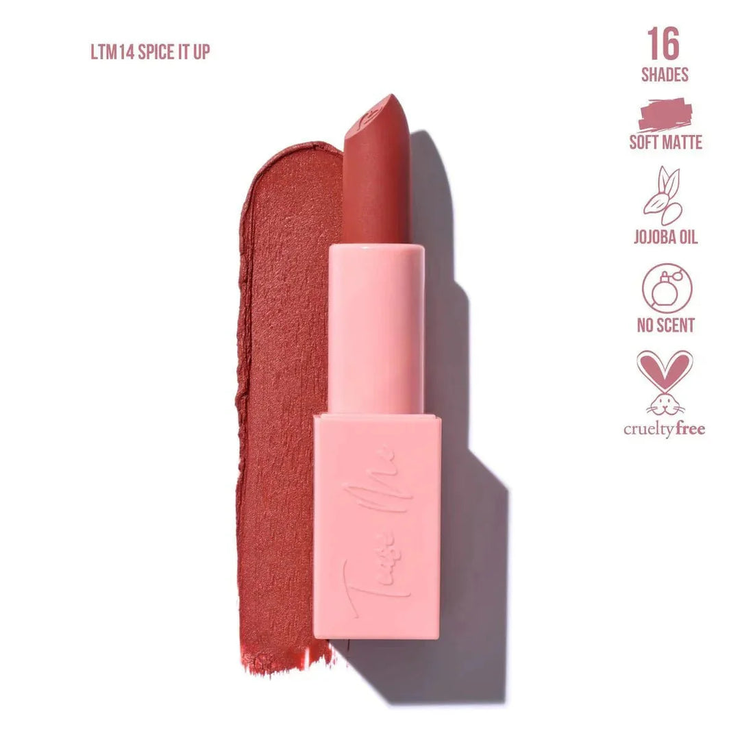 Labial Matte En Barra Tease Me Beauty Creations