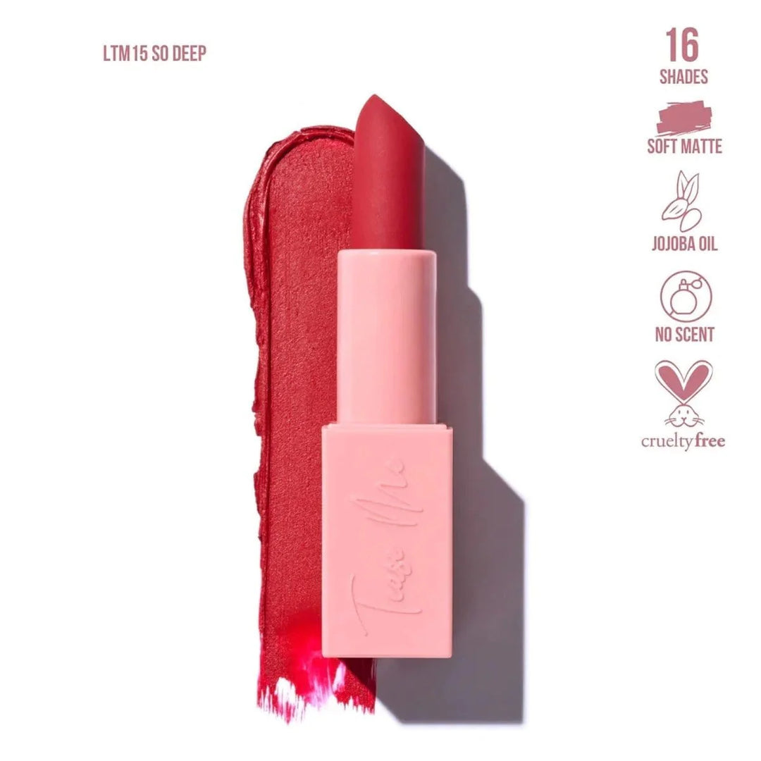 Labial Matte En Barra Tease Me Beauty Creations