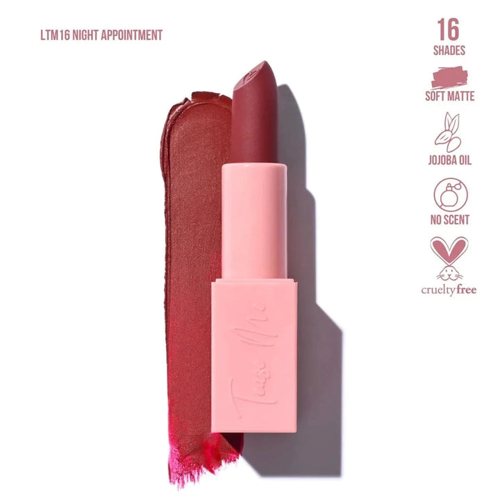 Labial Matte En Barra Tease Me Beauty Creations
