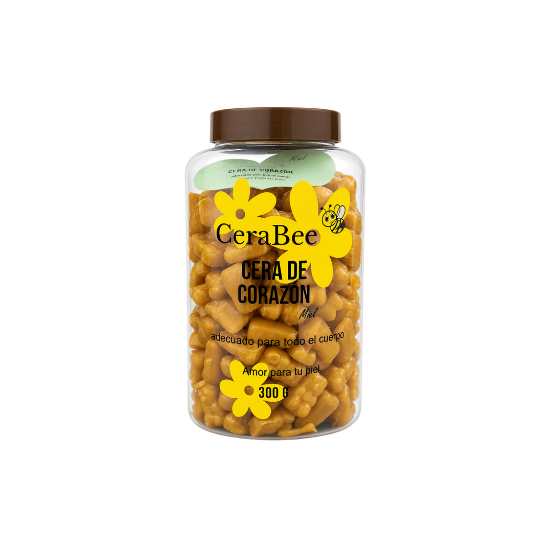 Cera Depilatoria CeraBee forma de Ositos Miel 300g