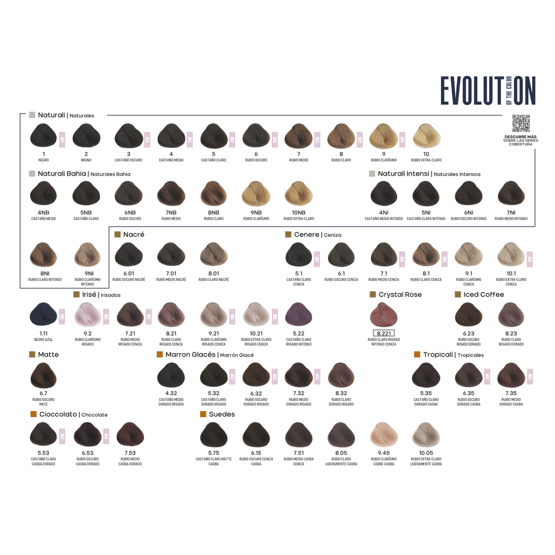 Tinte Evolution Alfaparf 60ml + Peróxido 90ml