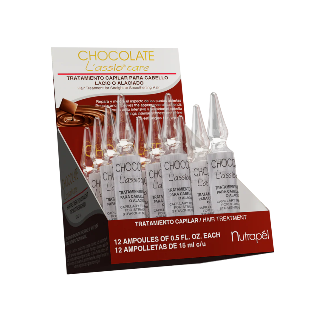 Chocolate L'assio Care 12 Ampolletas 15ml c/u